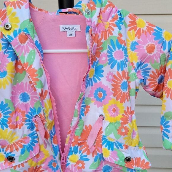 Flapdoodles floral print jacket - Picture 3 of 4